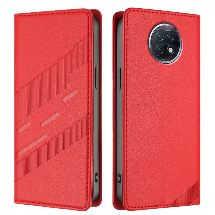 For Redmi Note 9T Embossed Multi-functional Wallet Retro Leather Phone Case