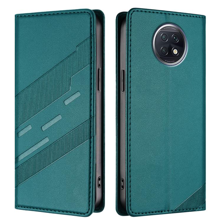 For Redmi Note 9T Embossed Multi-functional Wallet Retro Leather Phone Case