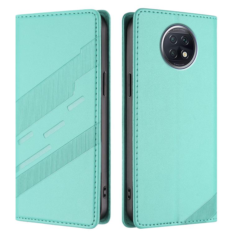 For Redmi Note 9T Embossed Multi-functional Wallet Retro Leather Phone Case