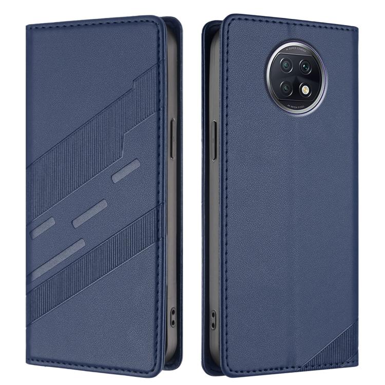 For Redmi Note 9T Embossed Multi-functional Wallet Retro Leather Phone Case
