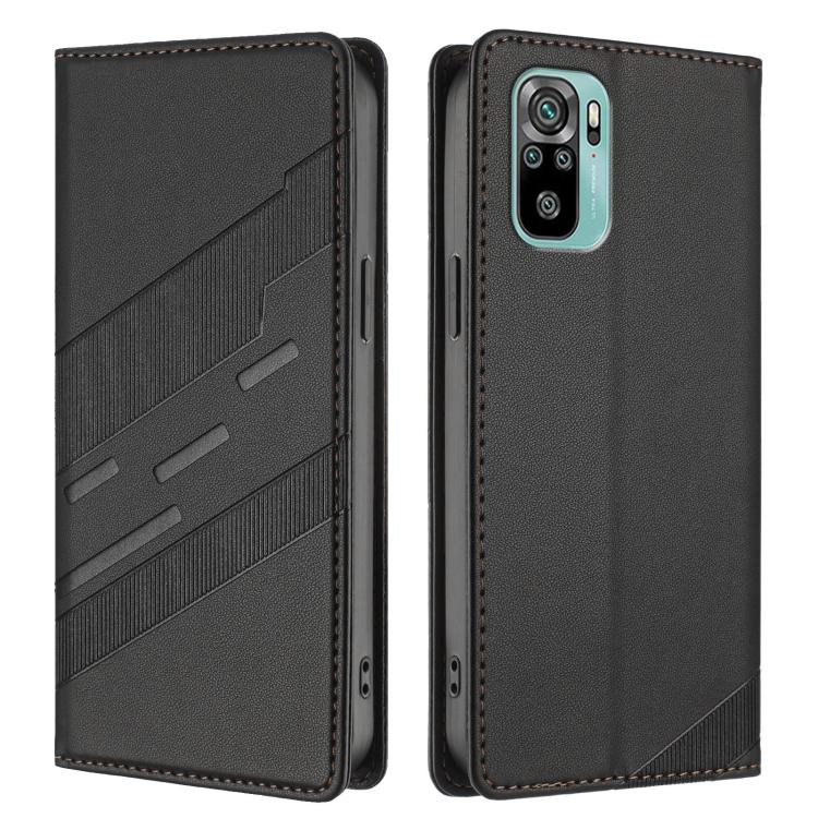 For Redmi Note 10 4G Embossed Multi-functional Wallet Retro Leather Phone Case