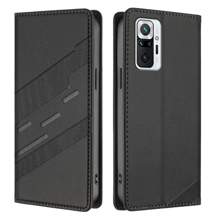 For Redmi Note 10 Pro Embossed Multi-functional Wallet Retro Leather Phone Case