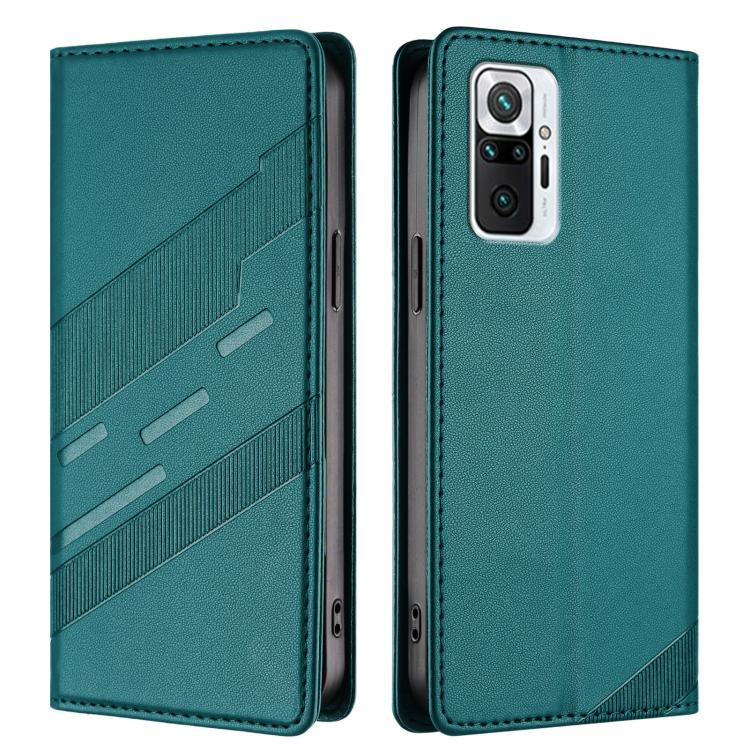 For Redmi Note 10 Pro Embossed Multi-functional Wallet Retro Leather Phone Case