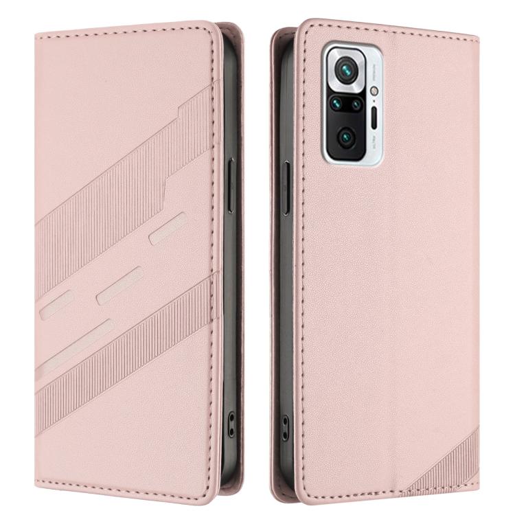For Redmi Note 10 Pro Embossed Multi-functional Wallet Retro Leather Phone Case