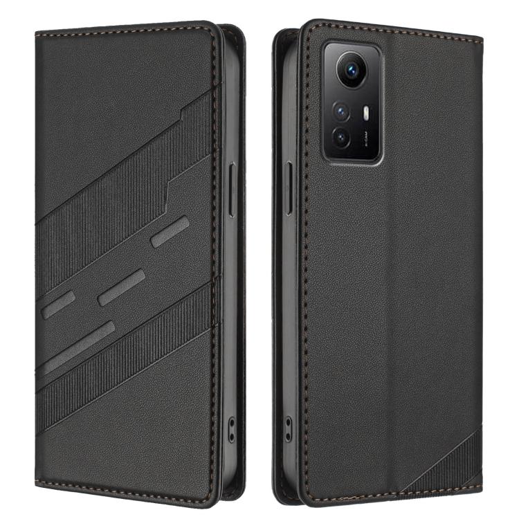 For Redmi Note 12S Embossed Multi-functional Wallet Retro Leather Phone Case