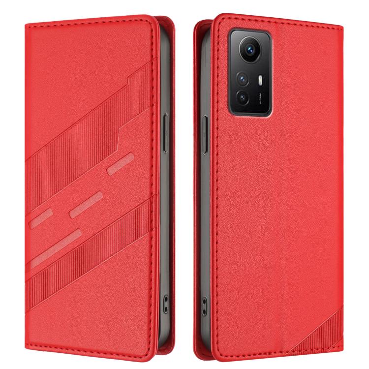 For Redmi Note 12S Embossed Multi-functional Wallet Retro Leather Phone Case