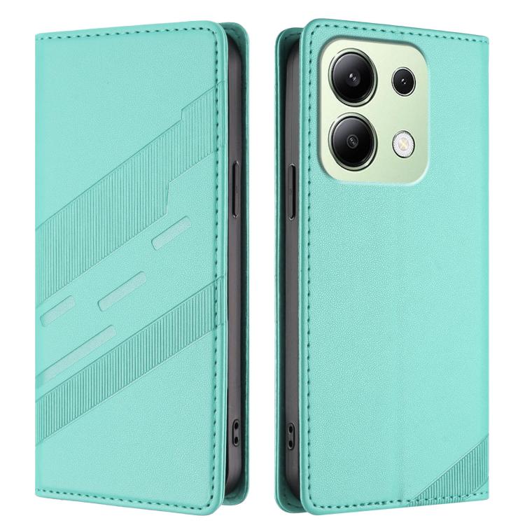 For Redmi Note 13 4G Embossed Multi-functional Wallet Retro Leather Phone Case