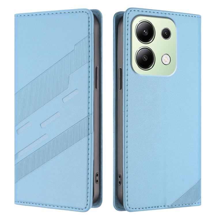 For Redmi Note 13 4G Embossed Multi-functional Wallet Retro Leather Phone Case