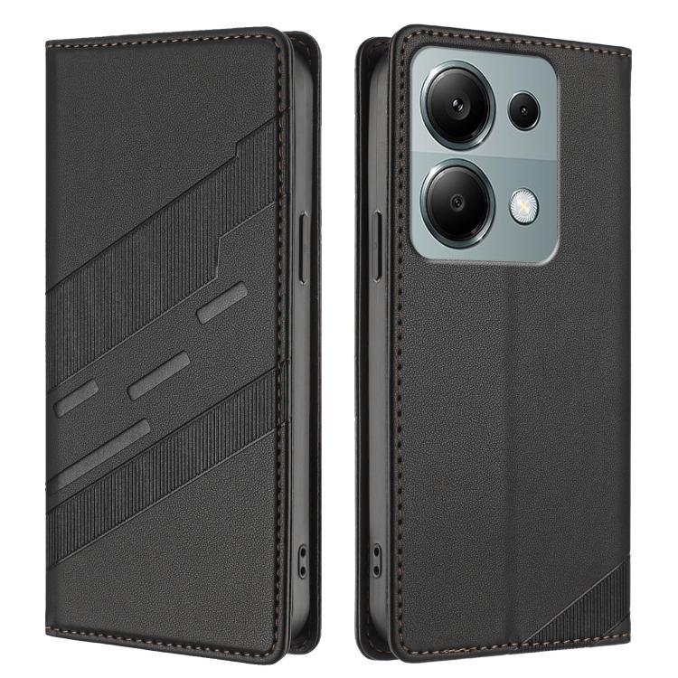For Redmi Note 13 Pro 4G Embossed Multi-functional Wallet Retro Leather Phone Case