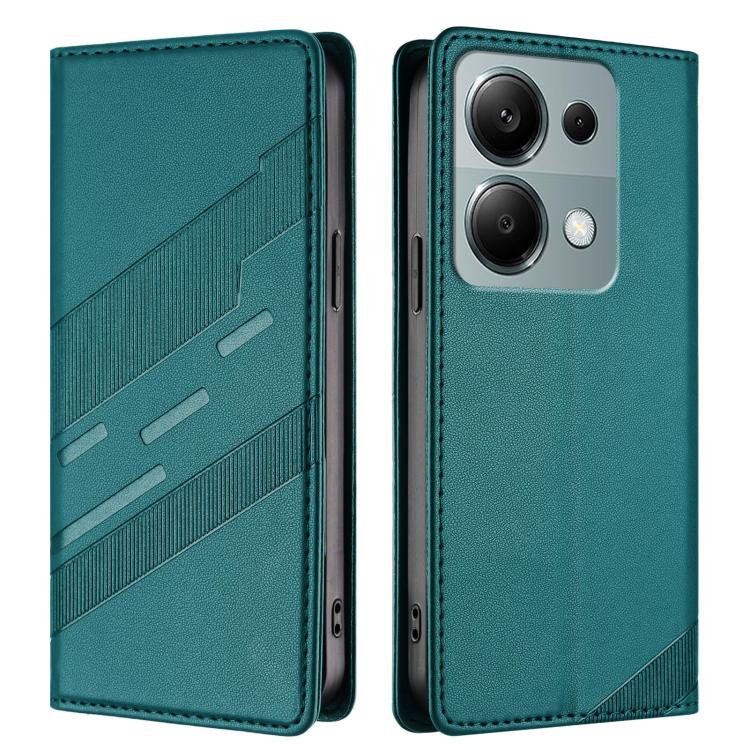 For Redmi Note 13 Pro 4G Embossed Multi-functional Wallet Retro Leather Phone Case