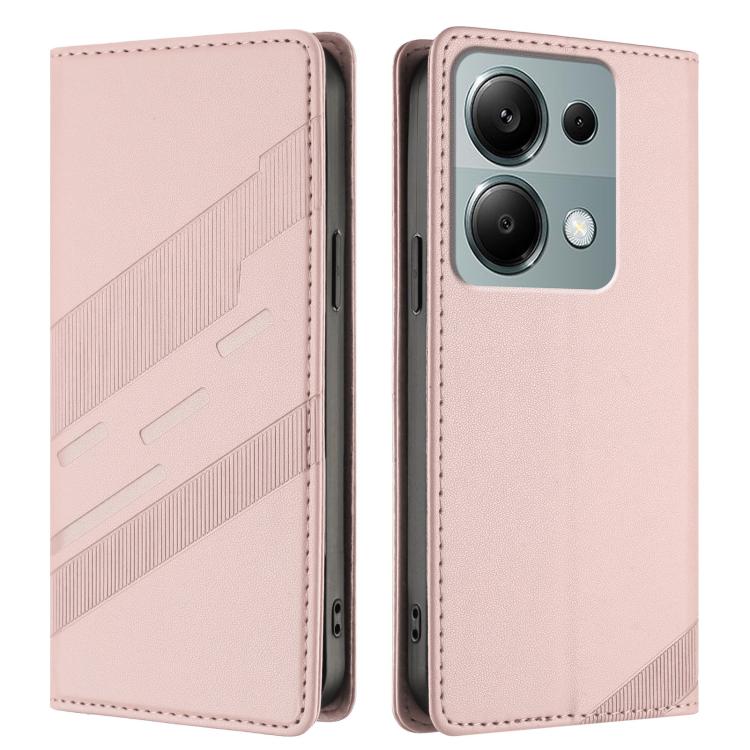 For Redmi Note 13 Pro 4G Embossed Multi-functional Wallet Retro Leather Phone Case