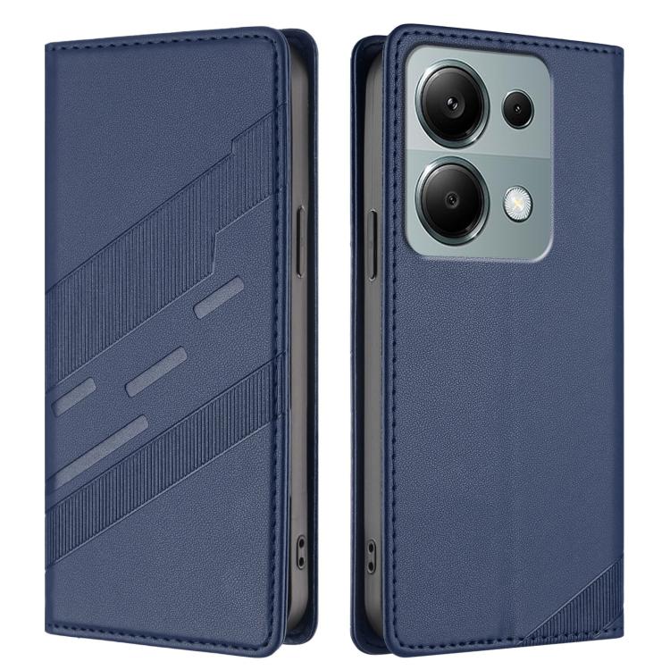 For Redmi Note 13 Pro 4G Embossed Multi-functional Wallet Retro Leather Phone Case