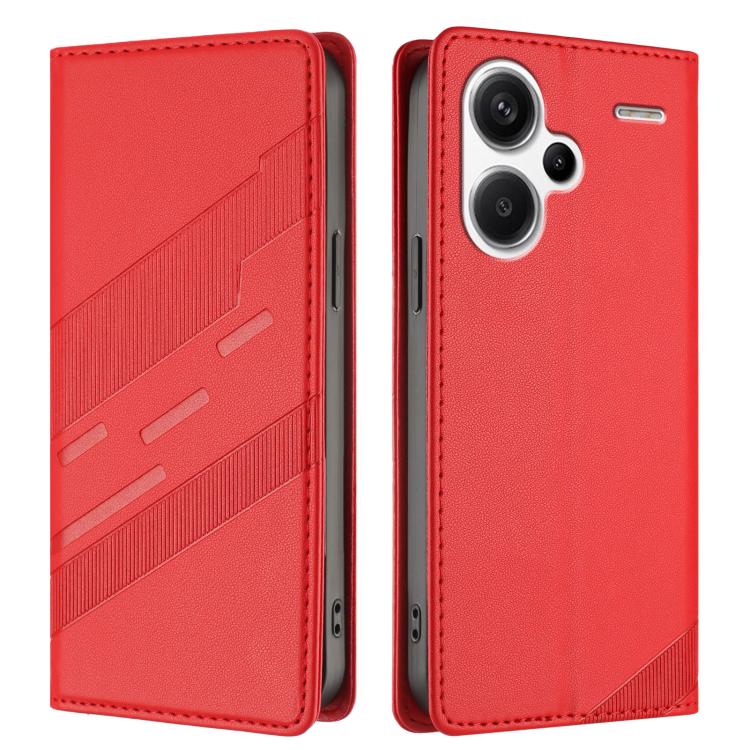 For Redmi Note 13 Pro+ Embossed Multi-functional Wallet Retro Leather Phone Case