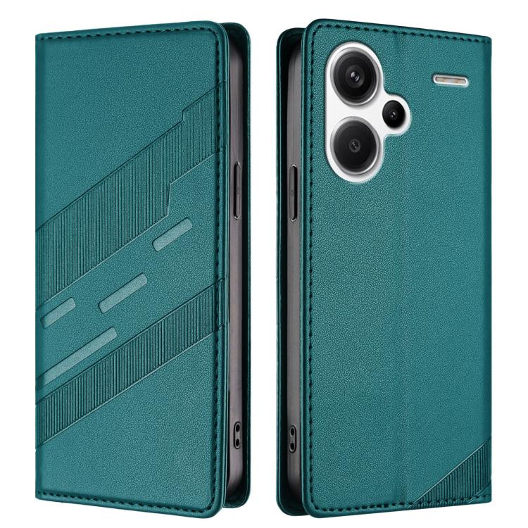 For Redmi Note 13 Pro+ Embossed Multi-functional Wallet Retro Leather Phone Case