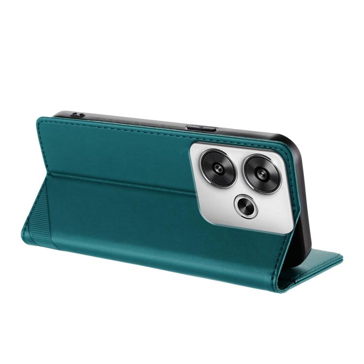 For Redmi Turbo 3 Embossed Multi-functional Wallet Retro Leather Phone Case