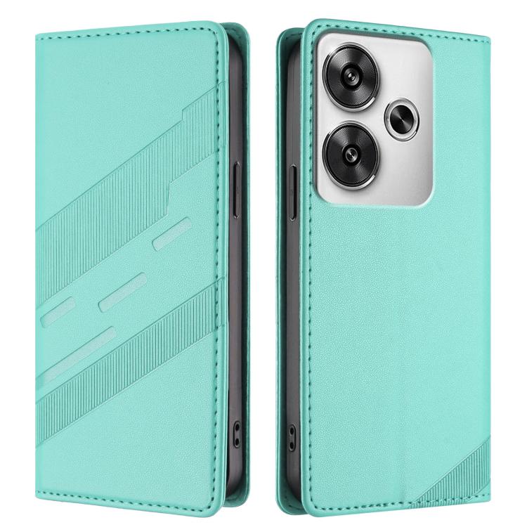 For Redmi Turbo 3 Embossed Multi-functional Wallet Retro Leather Phone Case