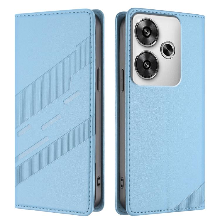 For Redmi Turbo 3 Embossed Multi-functional Wallet Retro Leather Phone Case