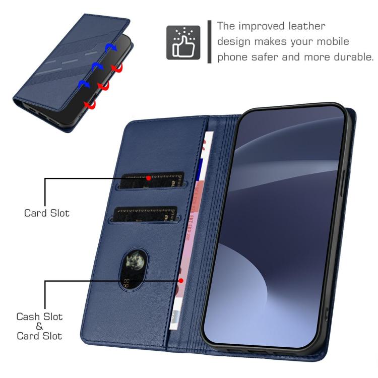 For Redmi A5 4G 173.3mm Embossed Multi-functional Wallet Retro Leather Phone Case