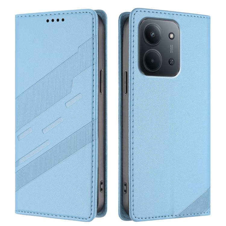 For Redmi 15C 5G / 4G EU 173mm Embossed Multi-functional Wallet Retro Leather Phone Case
