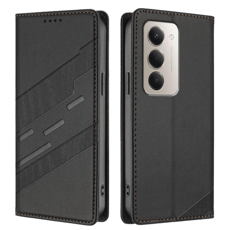 For Redmi 15 5G / 4G EU 171mm Embossed Multi-functional Wallet Retro Leather Phone Case