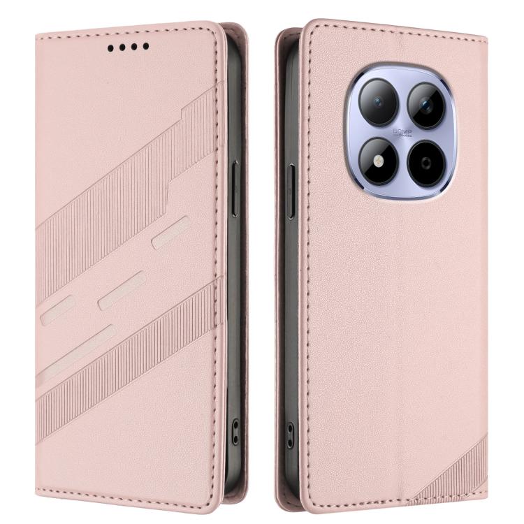 For Redmi Note 15 Pro 4G Global 163.2mm Embossed Multi-functional Wallet Retro Leather Phone Case