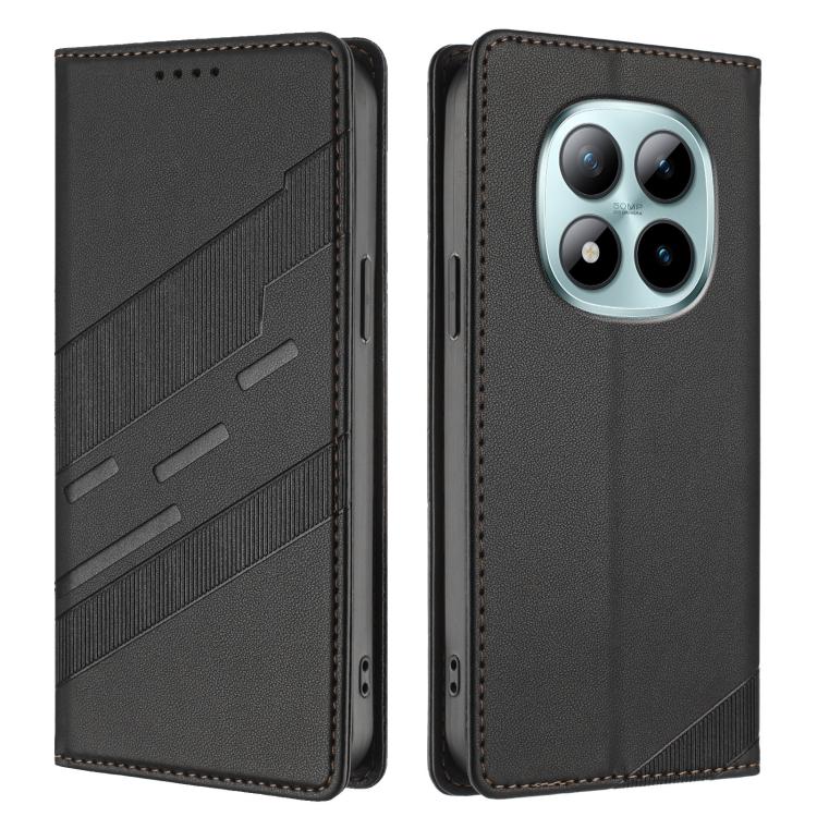 For Redmi Note 15 Pro+ 5G Global 163.3mm Embossed Multi-functional Wallet Retro Leather Phone Case