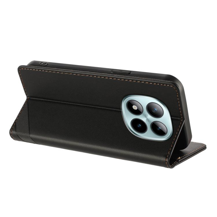 For Redmi Note 15 Pro+ 5G Global 163.3mm Embossed Multi-functional Wallet Retro Leather Phone Case