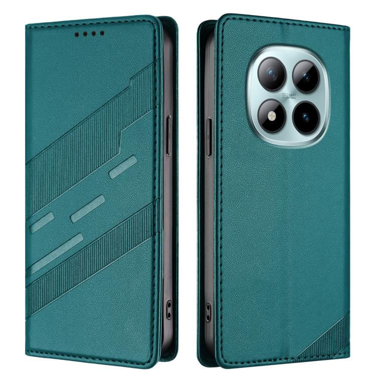 For Redmi Note 15 Pro+ 5G Global 163.3mm Embossed Multi-functional Wallet Retro Leather Phone Case