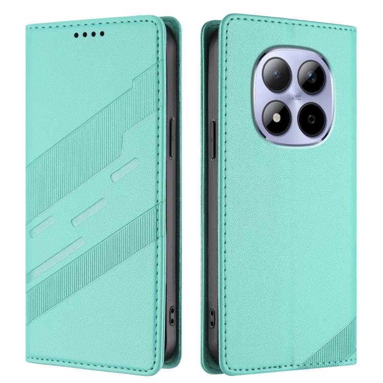 For Redmi Note 15 Pro 5G Global 163.6mm Embossed Multi-functional Wallet Retro Leather Phone Case