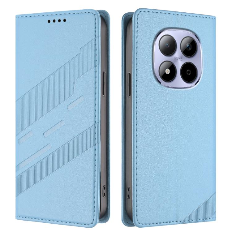 For Redmi Note 15 Pro 5G Global 163.6mm Embossed Multi-functional Wallet Retro Leather Phone Case