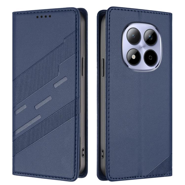 For Redmi Note 15 Pro 5G Global 163.6mm Embossed Multi-functional Wallet Retro Leather Phone Case