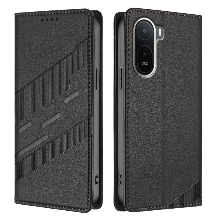 For Redmi A7 Pro 4G Global 171mm Embossed Multi-functional Wallet Retro Leather Phone Case
