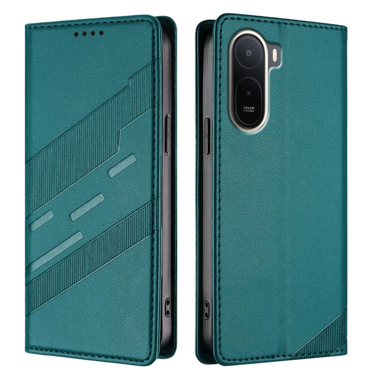For Redmi A7 Pro 4G Global 171mm Embossed Multi-functional Wallet Retro Leather Phone Case