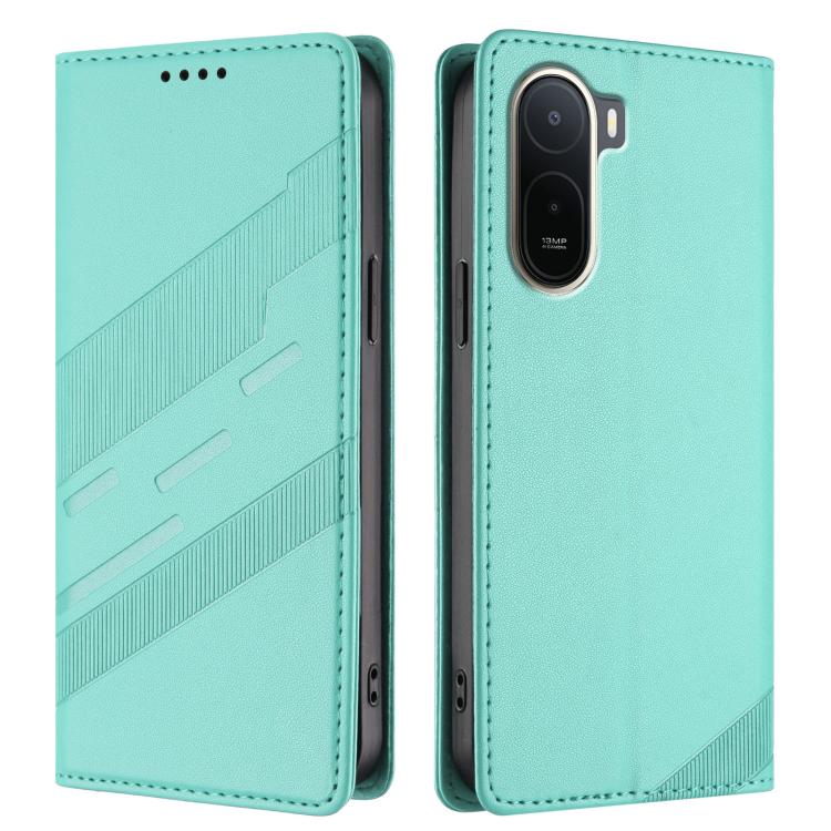 For Redmi A7 Pro 4G Global 171mm Embossed Multi-functional Wallet Retro Leather Phone Case
