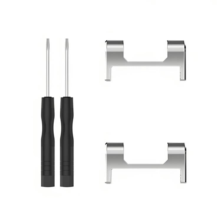 For Amazfit T-Rex 1 Pair Metal Watch Band Connector with Screwdriver