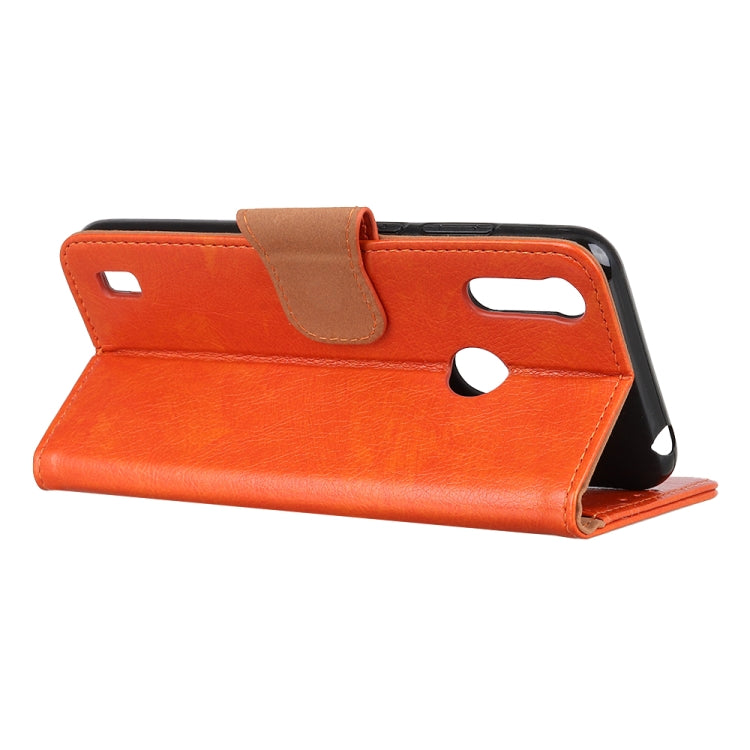 For Motorola Moto E6s (2020) Nappa Texture Horizontal Flip Leather Case with Holder & Card Slots & Wallet