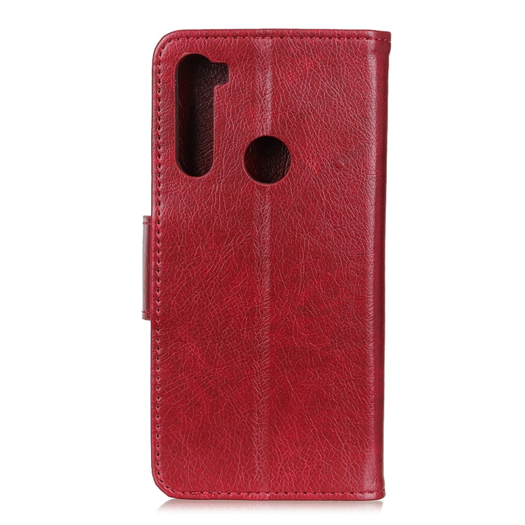 For Motorola Moto G8 Nappa Texture Horizontal Flip Leather Case with Holder & Card Slots & Wallet