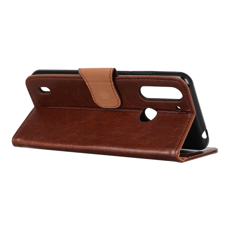 For Motorola Moto One Fusion Nappa Texture Horizontal Flip Leather Case with Holder & Card Slots & Wallet