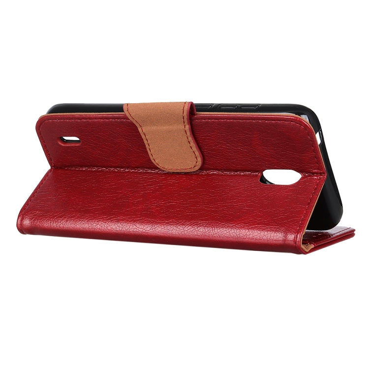 For Nokia C2 Nappa Texture Horizontal Flip Leather Case with Holder & Card Slots & Wallet