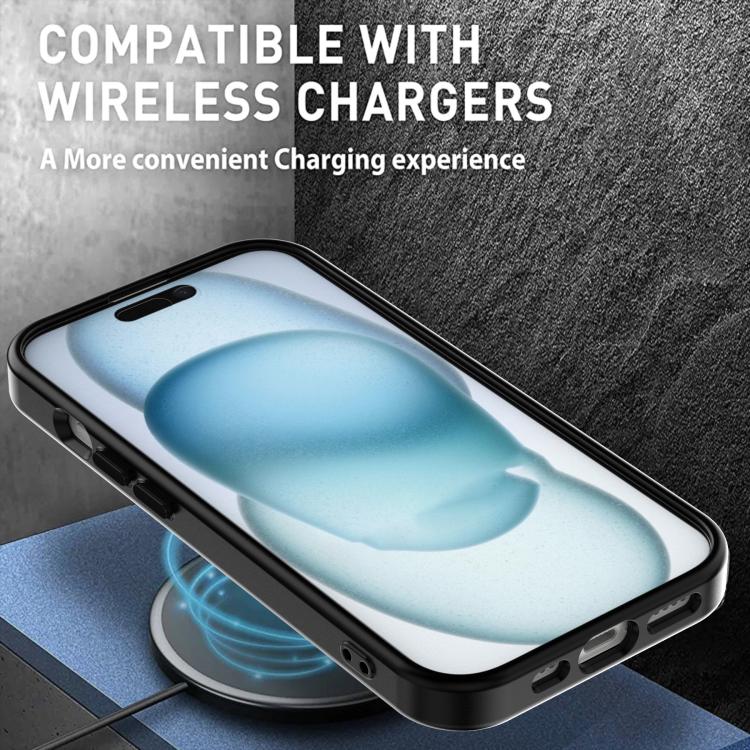 For iPhone 14 / 13 MagSafe PC Phone Case with Lens Holder