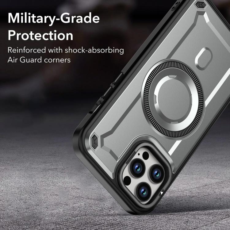 For iPhone 12 Pro Max MagSafe PC Phone Case with Lens Holder