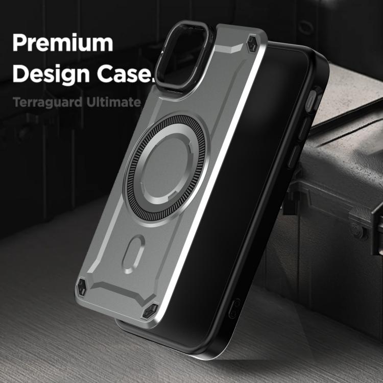 For iPhone 11 MagSafe PC Phone Case with Lens Holder