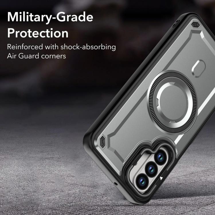 For Samsung Galaxy A26 5G MagSafe PC Phone Case with Lens Holder
