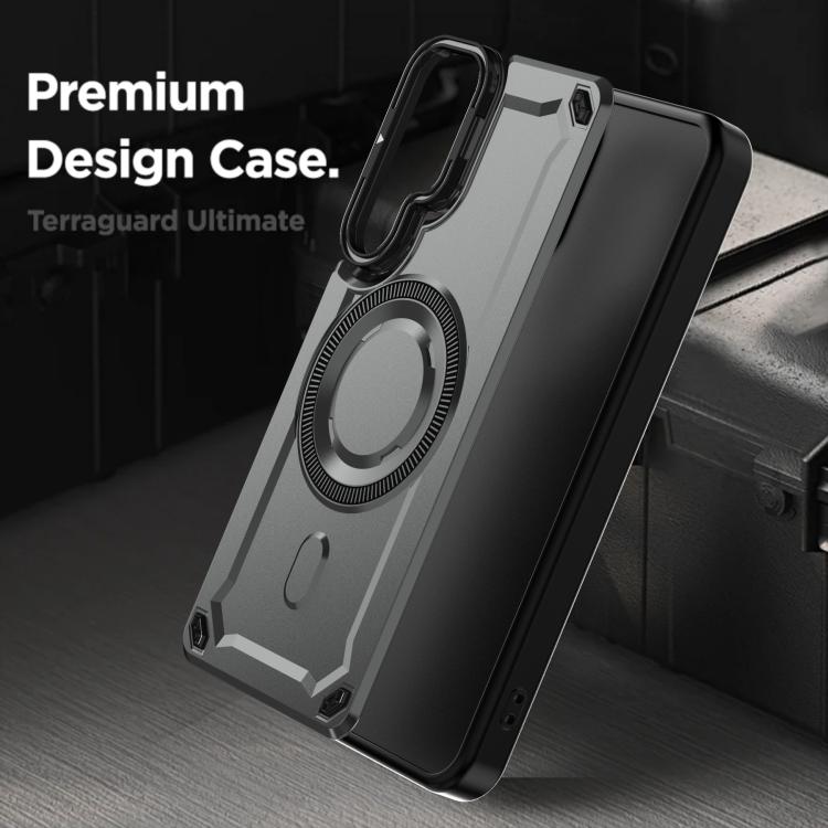 For Samsung Galaxy S25+ 5G / S24+ 5G MagSafe PC Phone Case with Lens Holder