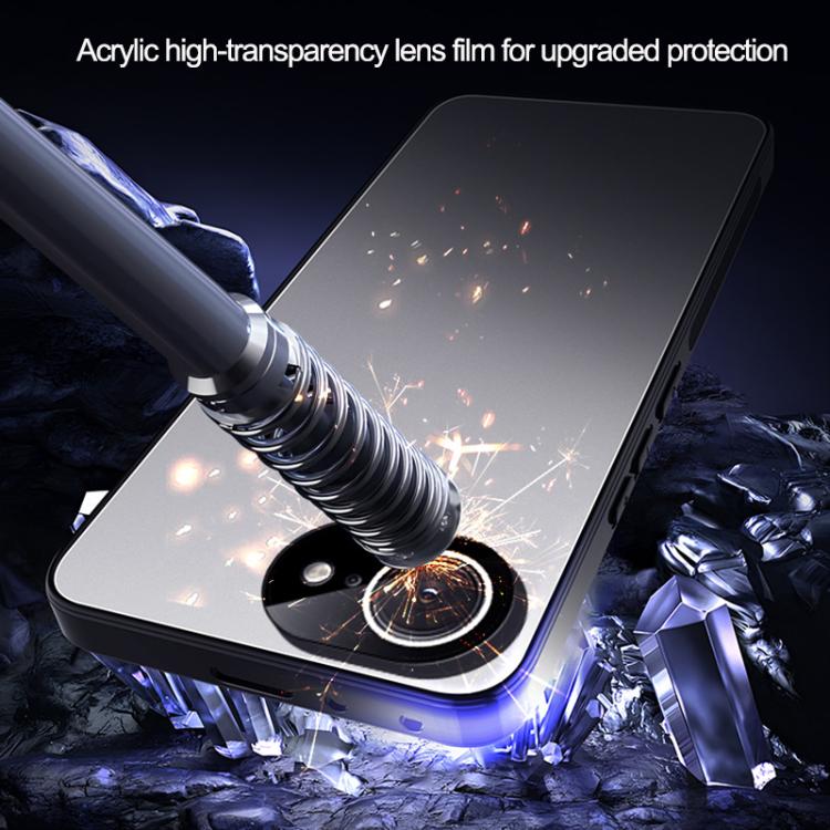 For iPhone 17e / 16e Ice Aluminum Metal Explosion-proof Frosted Phone Case