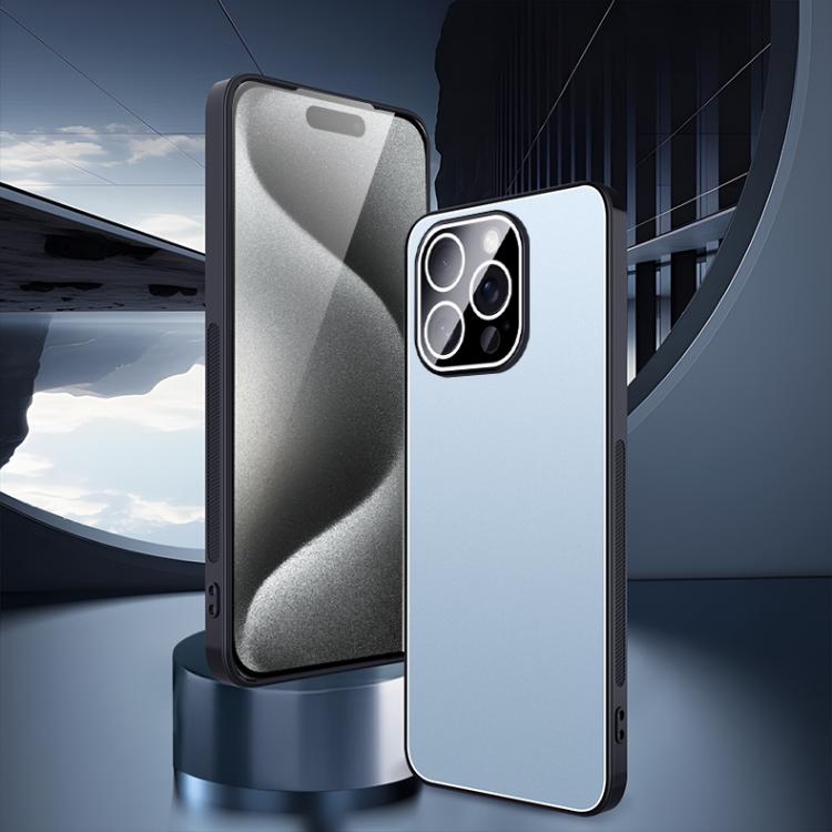 For iPhone 13 Pro Ice Aluminum Metal Explosion-proof Frosted Phone Case