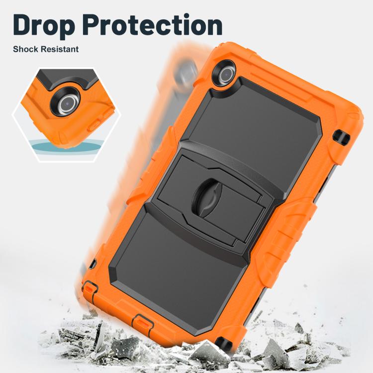 For Lenovo Tab 10.1 TB-311XU/FU Silicone Hydric PC Tablet Case with Shoulder Strap & Holder
