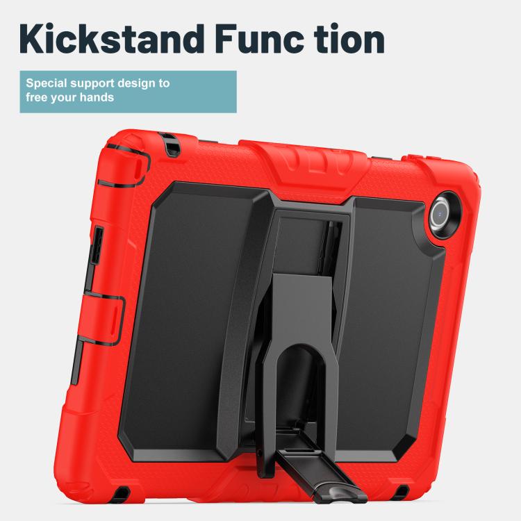 For Lenovo Tab 10.1 TB-311XU/FU Silicone Hydric PC Tablet Case with Shoulder Strap & Holder