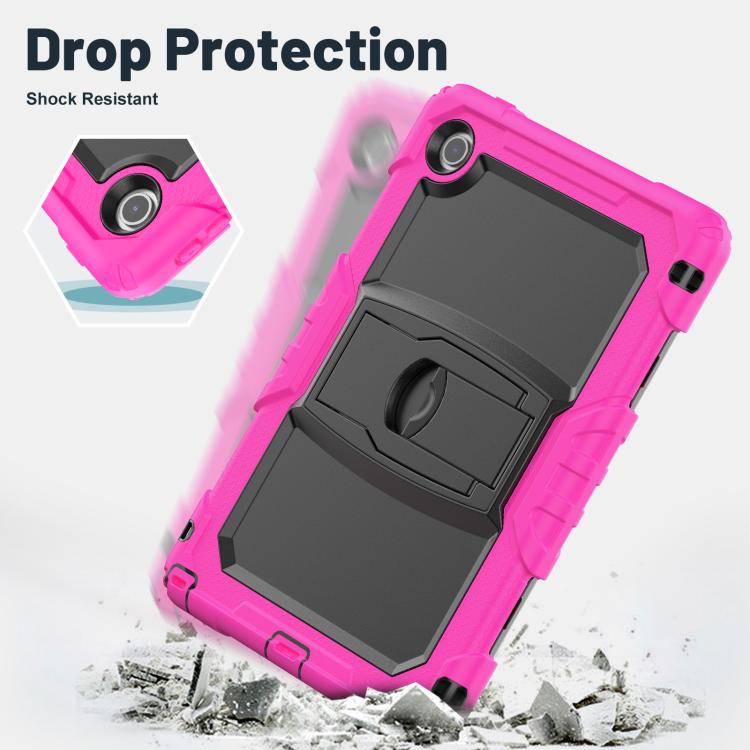 For Lenovo Tab 10.1 TB-311XU/FU Silicone Hydric PC Tablet Case with Shoulder Strap & Holder