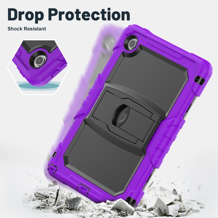 For Lenovo Tab 10.1 TB-311XU/FU Silicone Hydric PC Tablet Case with Shoulder Strap & Holder